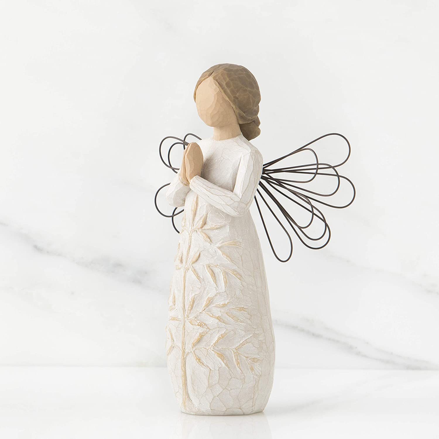 Willow Tree A Tree A Prayer Figurine, Bronze & Ivory, 14 cm - Image 2