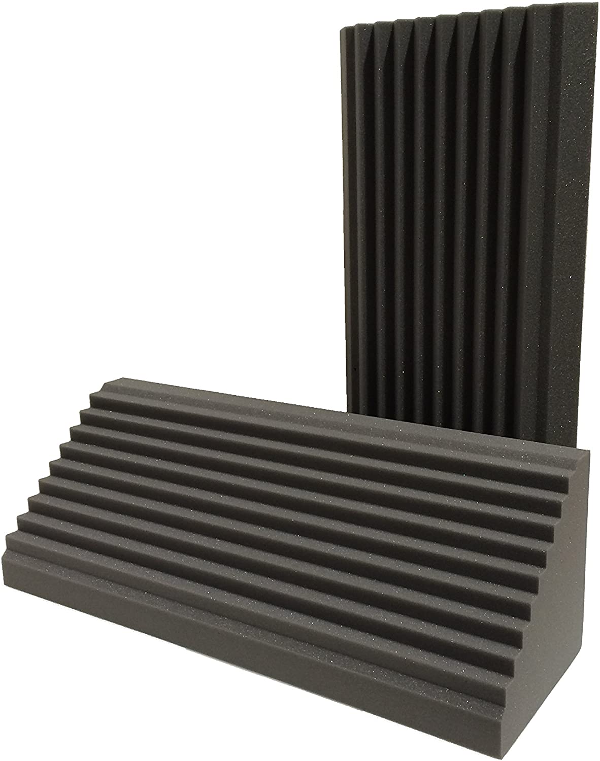 Advanced Acoustics Wedge Bass Trap Absorber 3ft Acoustic Studio Foam - Pack Of 2