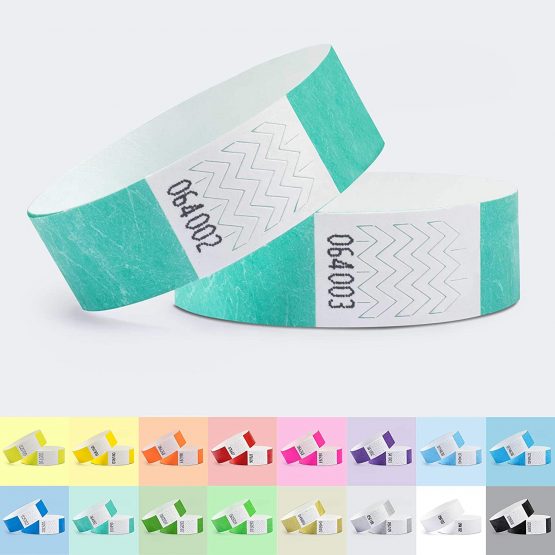 linie zwo®, Pack of 100 wristbands Tyvek® 19 mm - Image 2