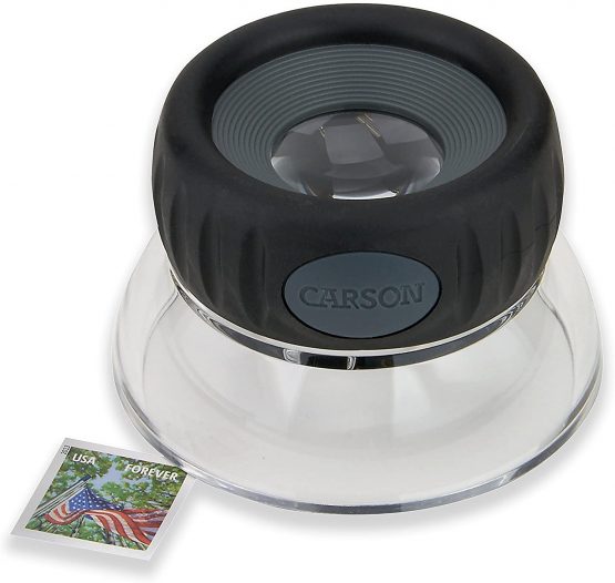 Carson LO-10 11.5x LumiLoupe Plus Focusing Stand Magnifier Loupe - Image 4