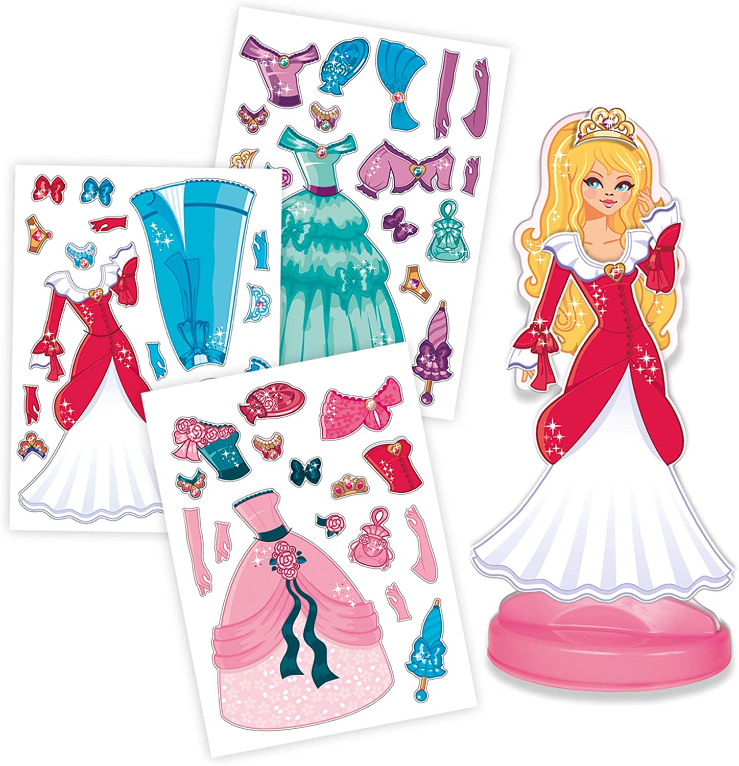 DISET VESTIDOS DE PRINCESA MAGNETICS, Andere, 33 x 26.5 x 5.3 cm - Image 2