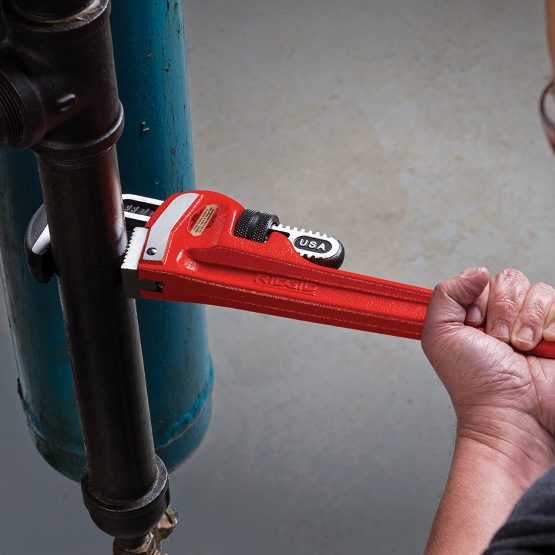 RIDGID 31025 18-inch Heavy-Duty Straight Pipe Wrench, 18-inch Plumbing Wrench - Image 3