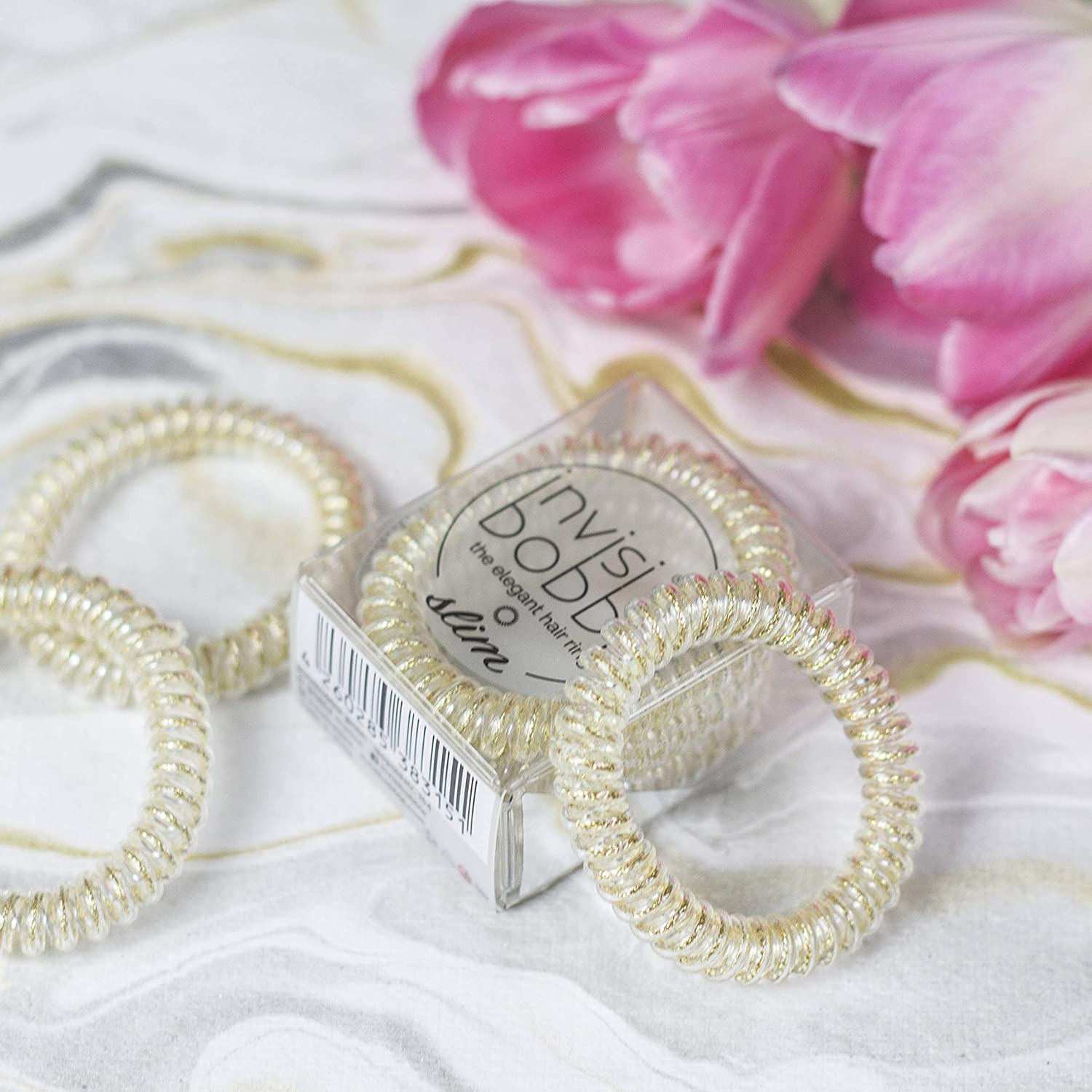 Invisibobble SLIM Hair Ties (Stay Gold) IB-SL-PC10005 - Image 4