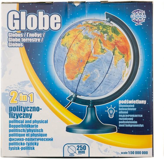 Pathfinder Illuminated 25cm Globe (25cm Illuminated) - Image 4