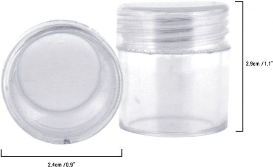 Kurtzy Clear Plastic Bead Storage Organiser Box (2 Pack) - 30 Small Removable Compartment Containers with Lids - Diamond Dot Painting Beads, Jewellery, DIY Nail Art, Earrings, Glitter & Embroidery - Image 3