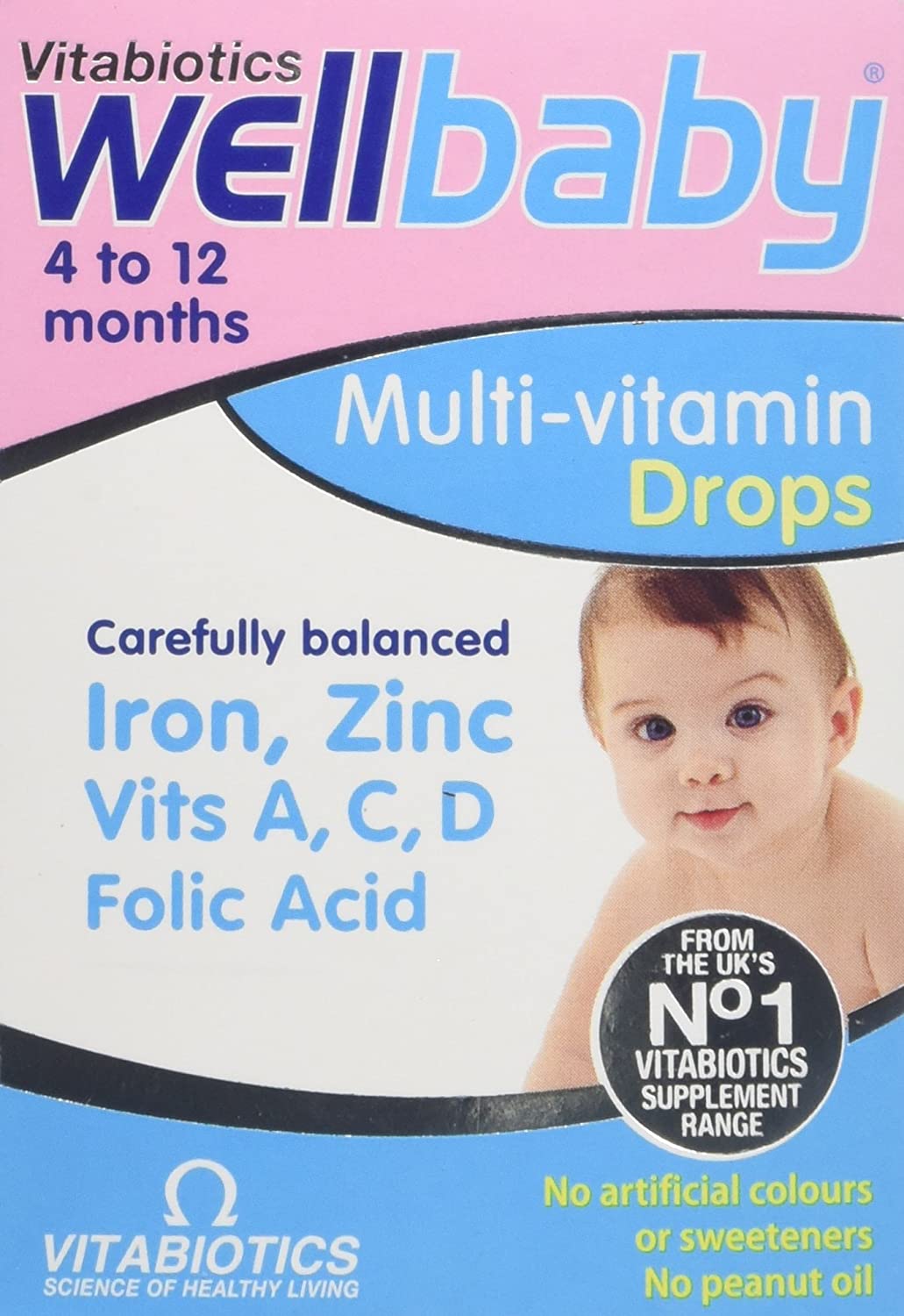 Vitabiotics Wellbaby MultiVitamin Drops, 30ml BigaMart