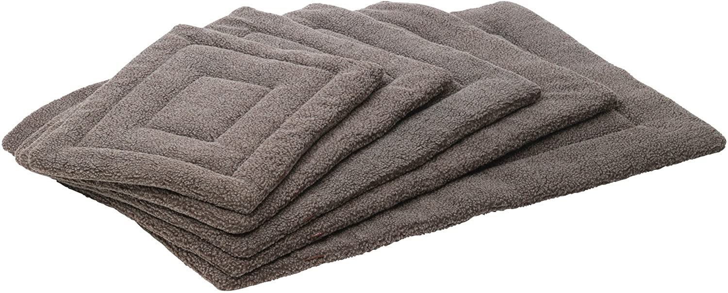 House of Paws Berber Fleece Dog Mat/Cage Mat, XXLarge, 48x30-inch, coco, 114 x 71 x 1 cm (L x W x H)