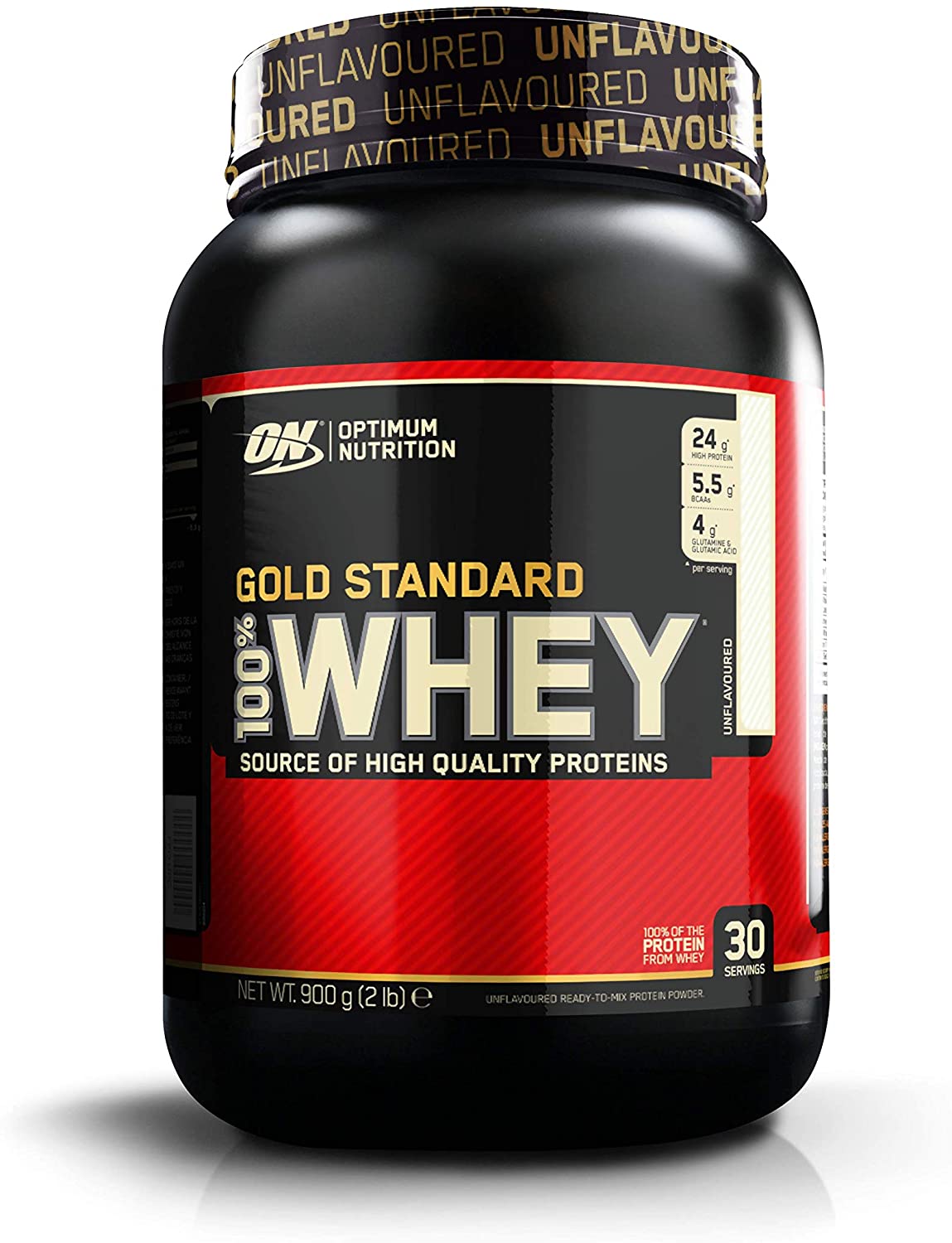 Optimum Nutrition Gold Standard 100% Whey Muscle Building and Recovery Protein Powder With Naturally Occurring Glutamine and BCAA Amino Acids