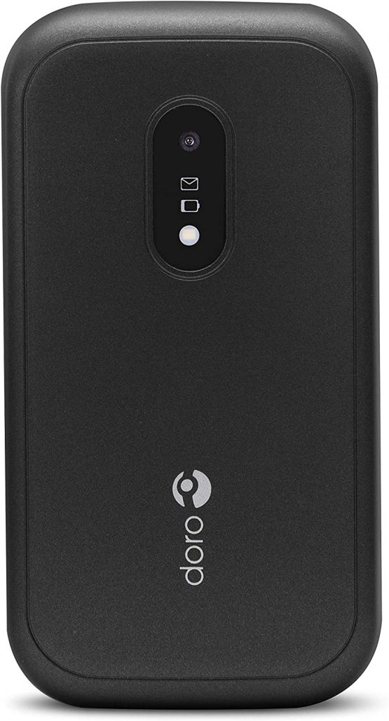 Doro 6040 Unlocked 2G Dual SIM Clamshell Big Button Mobile Phone for Seniors with 2.8" Screen, GPS Localisation and Cradle Included (Black) [UK and Irish Version] - Image 3