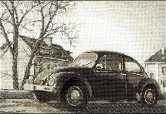 Riolis Cross Stitch Kit - 1177 - The Beetle - Image 2