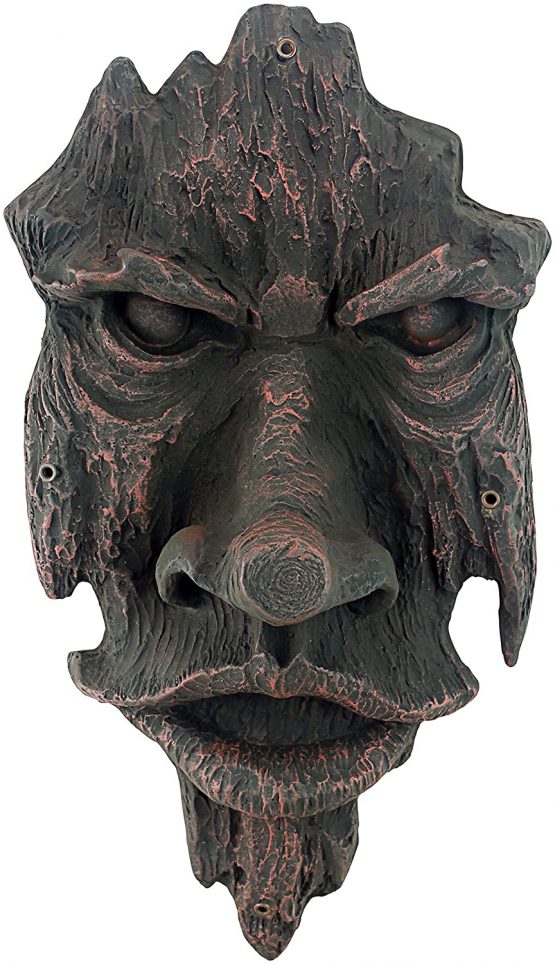 Design Toscano The Spirit of Nottingham Woods Greenman Wall Sculpture, 38 cm, Polyresin, Woodtone - Image 2