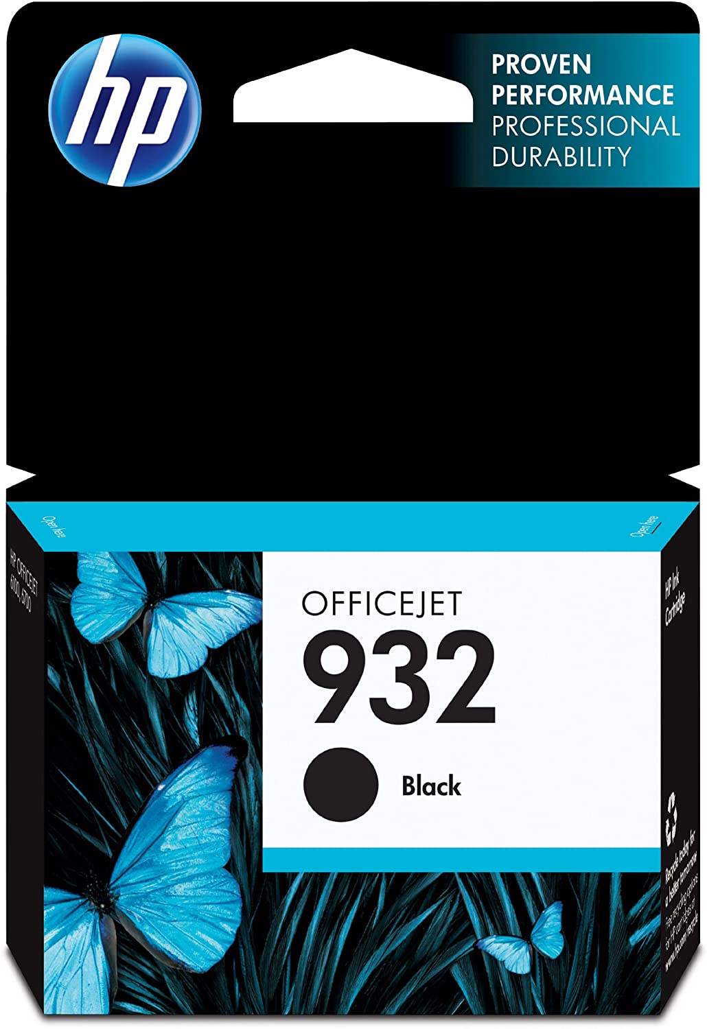 HP CN057AE 932 Original Ink Cartridge, Black, Single Pack, Standard