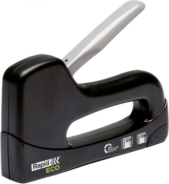 Rapid Staple Gun for Diy Applications, Recycled Plastic Body, Ecotacker, 24821700