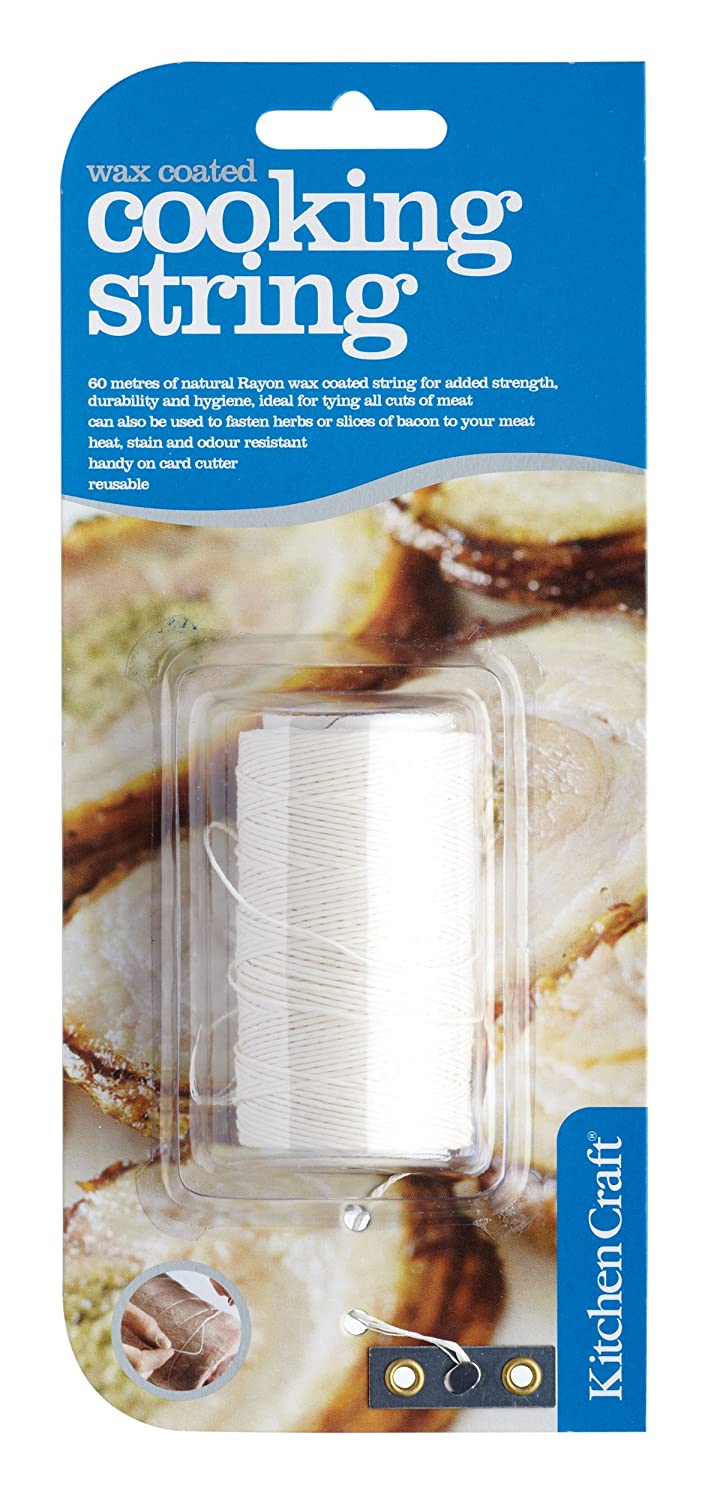 KitchenCraft Food-Safe Cooking String, 6 m (197 ft), White, 6 meters - Image 3