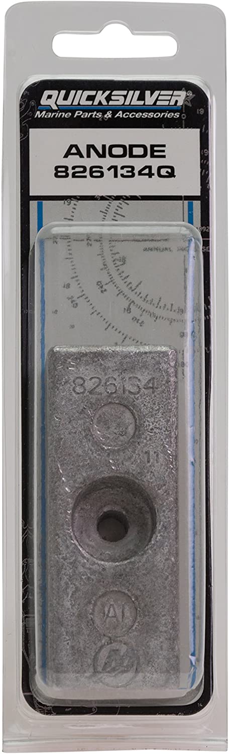 Quicksilver 826134Q Side Pocket Aluminum Anode - Mercury Mariner and Force Outboards, Unspecified, Unspecified - Image 4