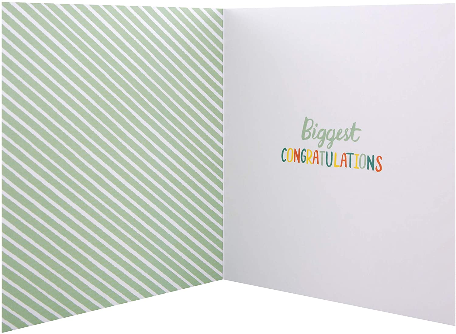 Hallmark Baby Girl Birth Congratulations Card - Cute Peapod Design, Newborn Baby Girl Sweet Pea, Pack of 1 - Image 4