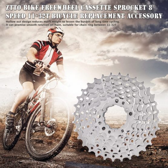 8-Speed Bike Freewheel Set Steel 11-32T Bicycle Cassette Bicycle Replacement Accessory For Mountain Bikes Roas Bike - Image 4