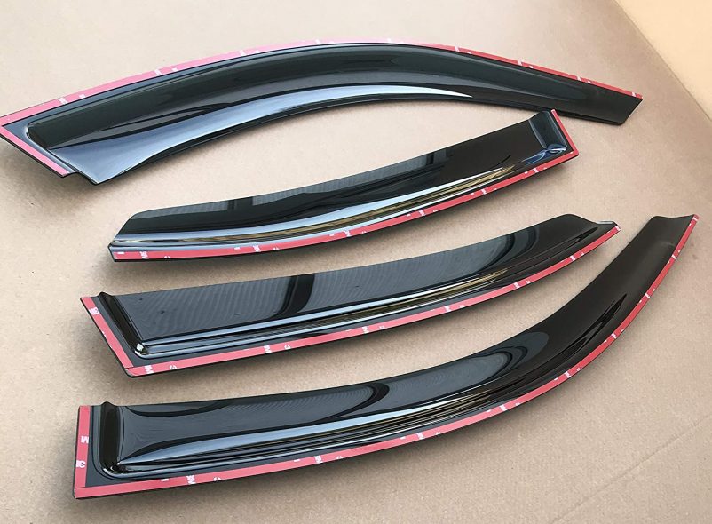 Mrp Set Of 4 Wind Deflectors Compatible with MERCEDES BENZ GLE CLASS