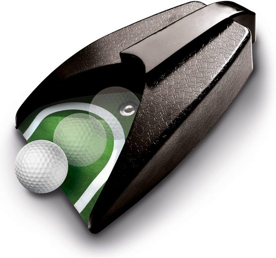 Longridge Black Auto Putt Golf Ball Returner - Black