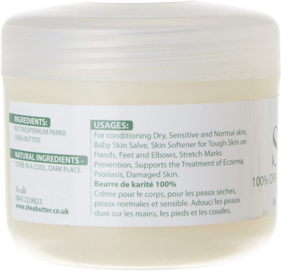 Shealife 100% Whipped Organic Shea Butter 100g - Image 2