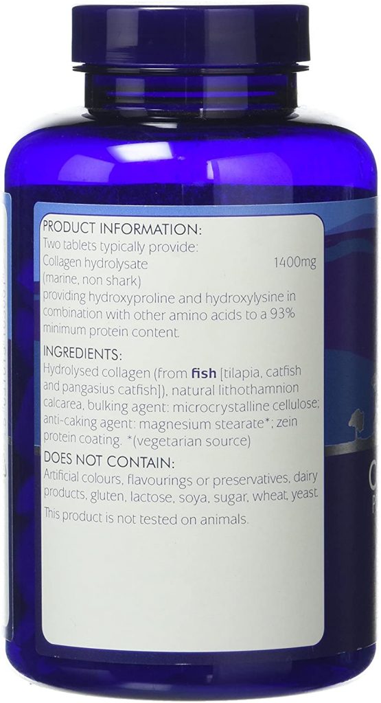 Higher Nature Collagen, High Strength - Pack of 180 - Image 3
