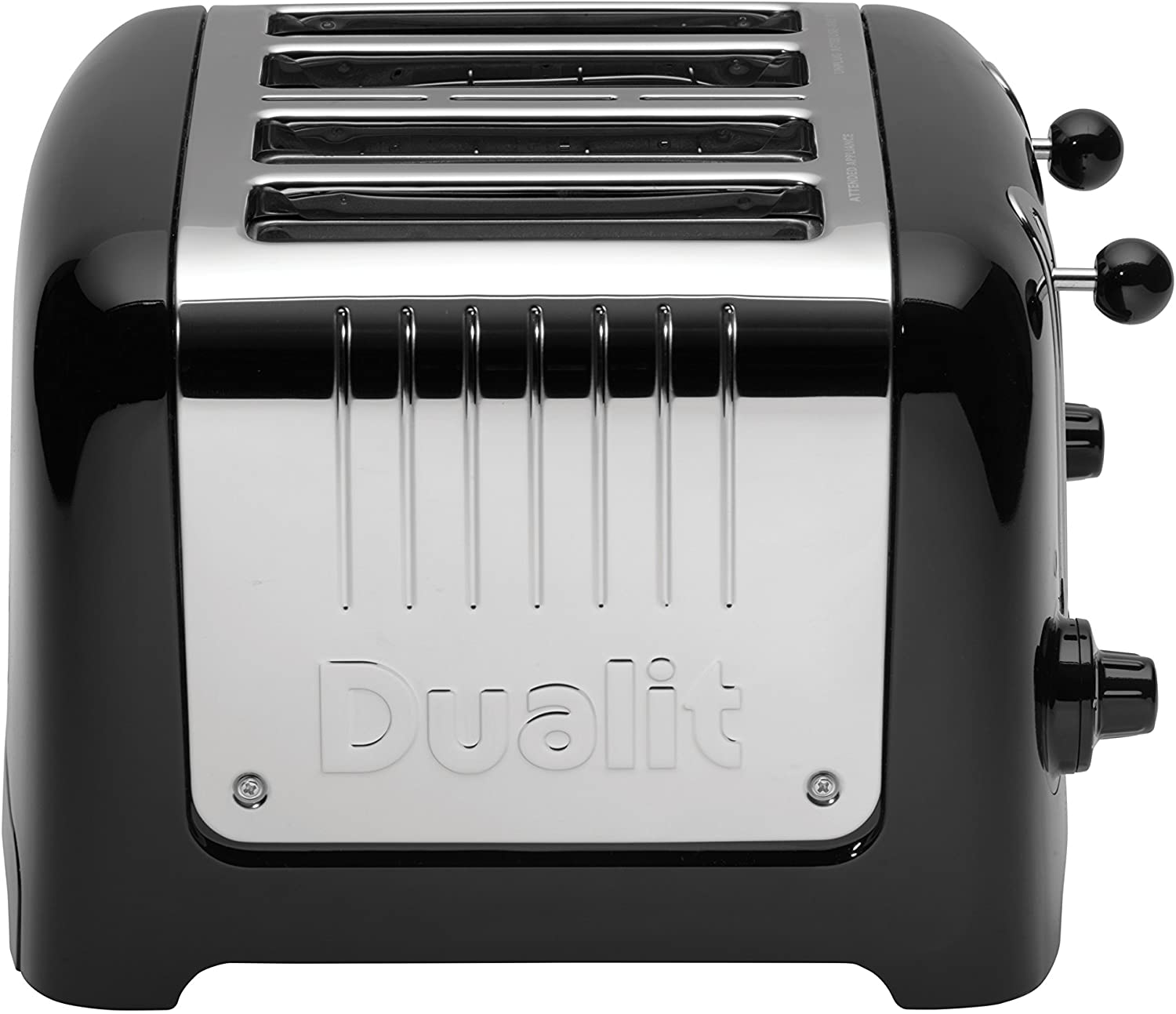 Dualit 4 Slice Lite Toaster, Black - Image 3
