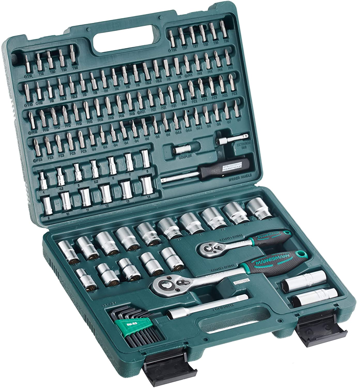 Mannesmann Socket and Bit Set (130 Pieces)