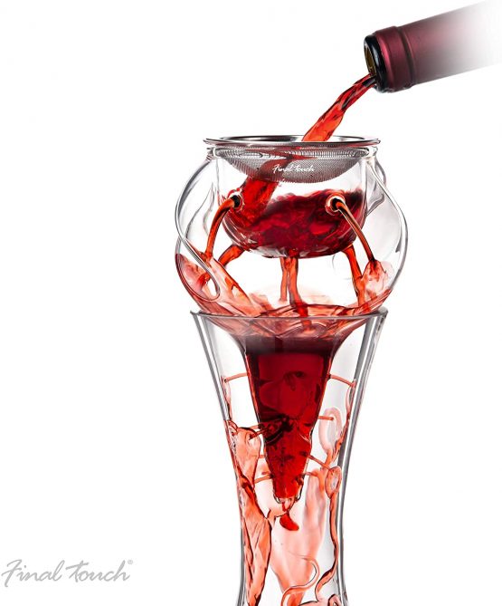 Final Touch Conundrum Aerator for Wine Decanters