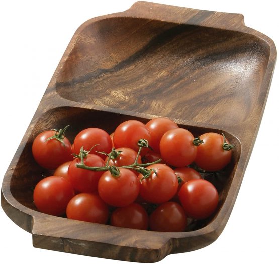 Premier Housewares Acacia Wood Square Serving Plate