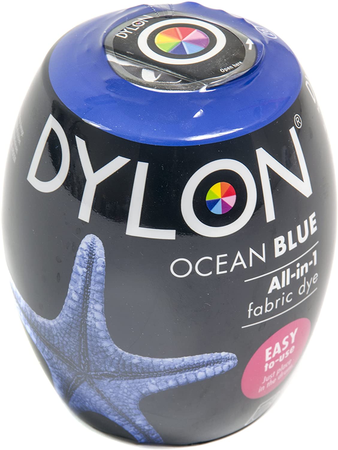 Dylon Machine Dye Pod Box of 3 Ocean Blue, 25 x 10 x 4 cm