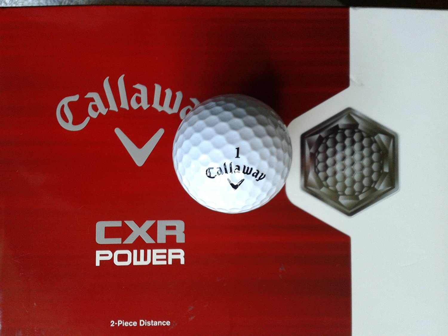 Callaway 12 pack CXR Power Golf Balls White 12 Ball Pk BigaMart