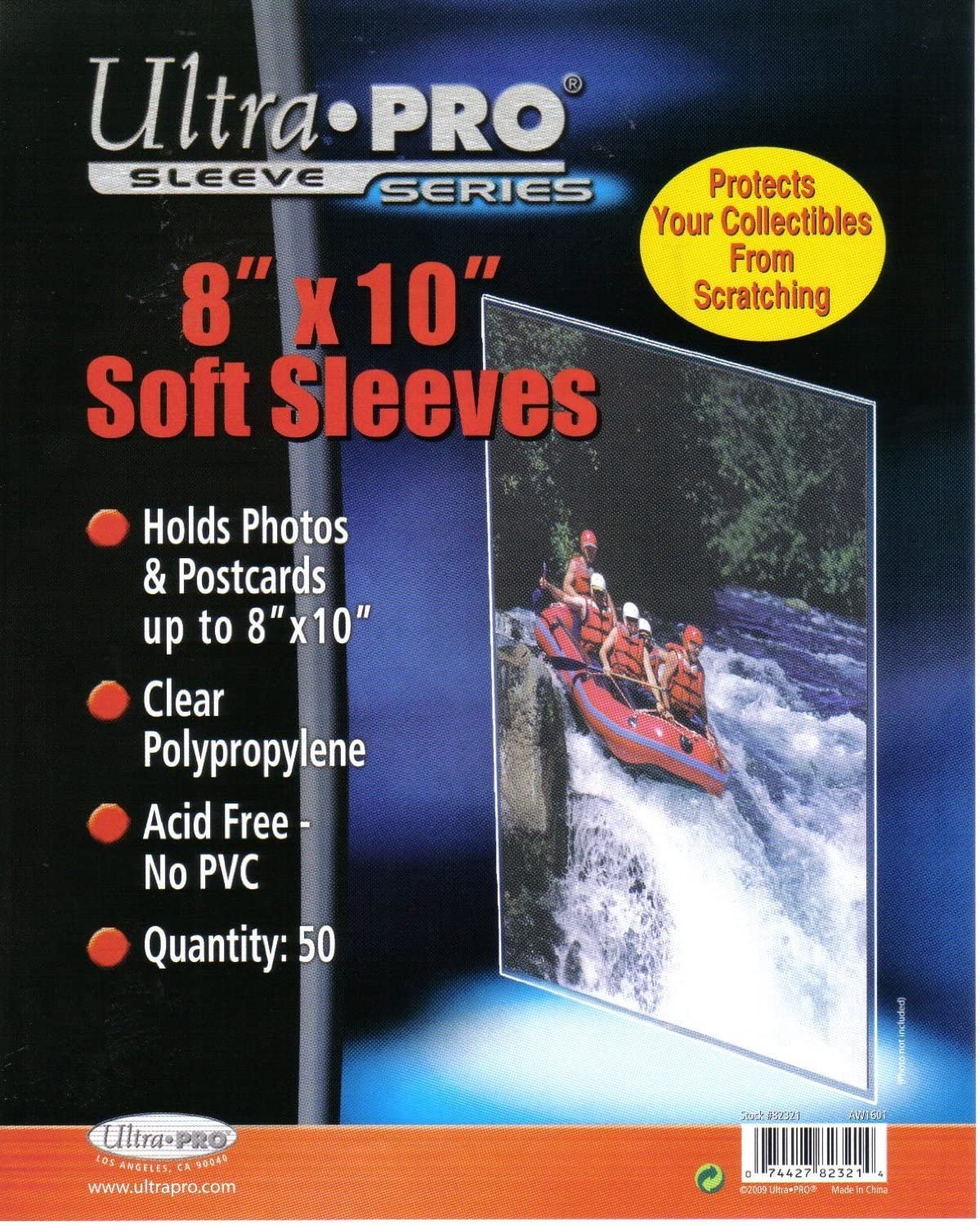 Ultra Pro 8" X 10" Soft Sleeves (50), Multi - Image 2
