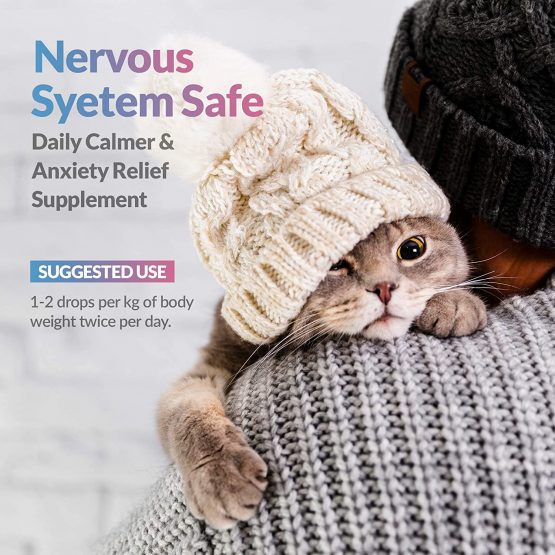 Zanipro® Cat Calming Drops 30ml - 100% Natural UK Made - Calming Supplement Helps Relieve Behavioural Issues At Home & On The Move - Nervous System Safe - Aids Cats - Image 4