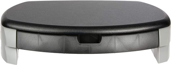 Q-Connect Stand/Drawer for Monitor/Printer - Black - Image 2