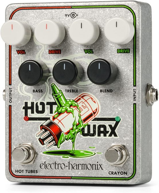 Electro Harmonix Hot Wax Dual Overdrive Pedal