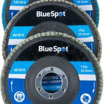 Blue Spot 19642 4 1/2-inch Flat Sanding Disc (3 Pieces)