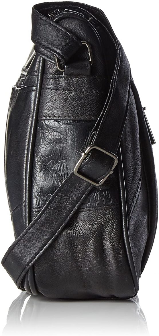 Lorenz Leather Handbag # 1968 - Black - Image 3
