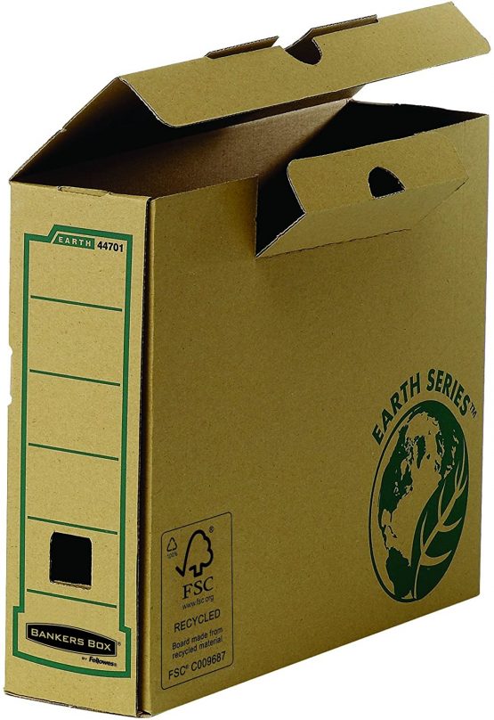 Fellowes R-Kive Earth 80mm Transfer File (FSC) - Image 2
