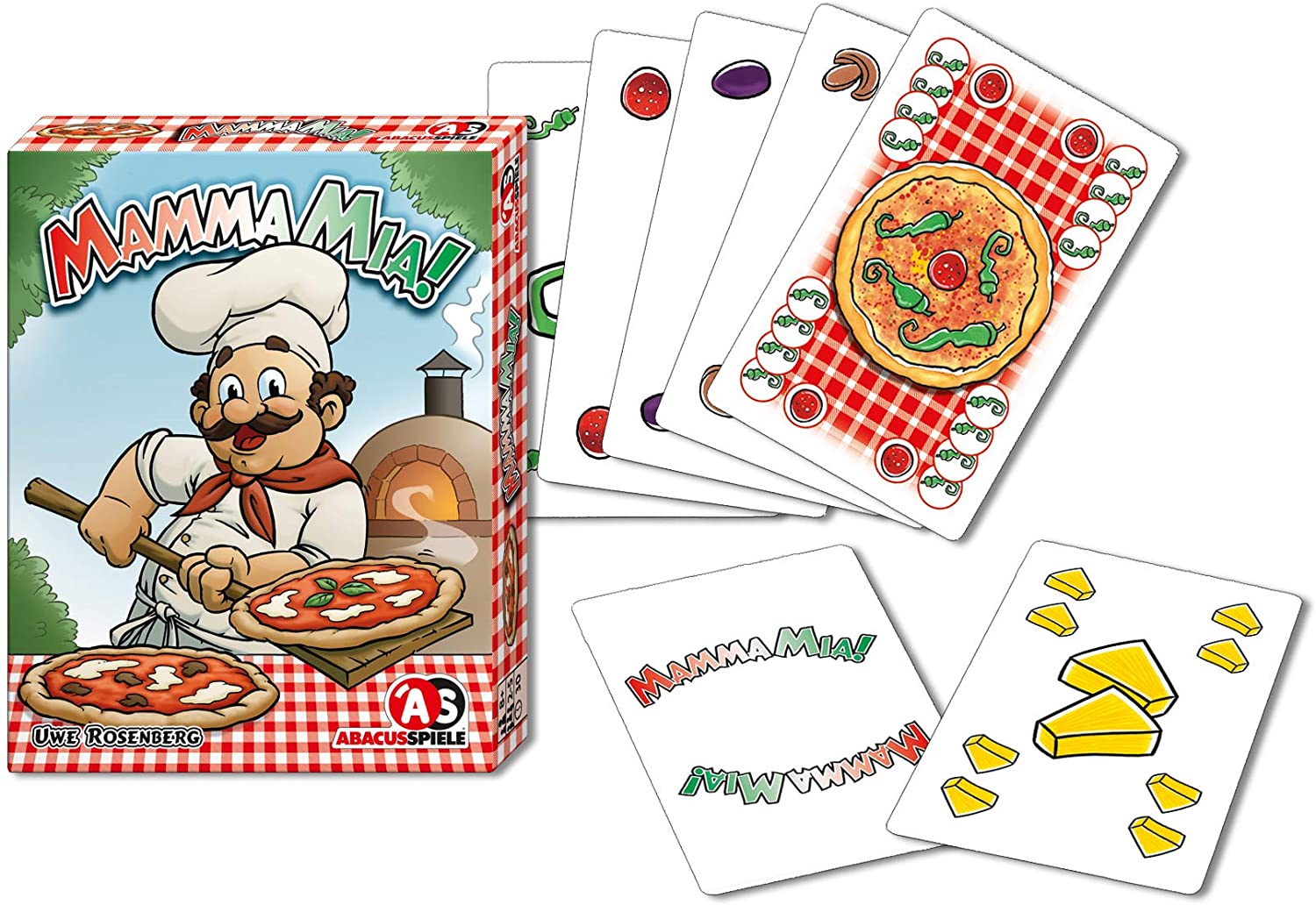 Abacus Spiele ABA08988 Mamma Mia Card Game, Silver, 123 x 96 x 20 mm - Image 3