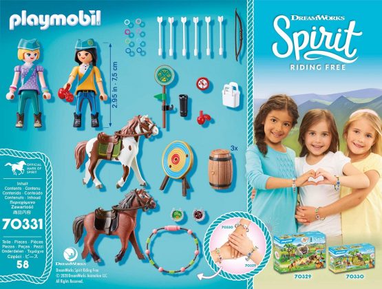 PLAYMOBIL DreamWorks Spirit 70331 Outdoor Adventure Toy, Multicoloured, 248 x 44 x 187 mm - Image 3