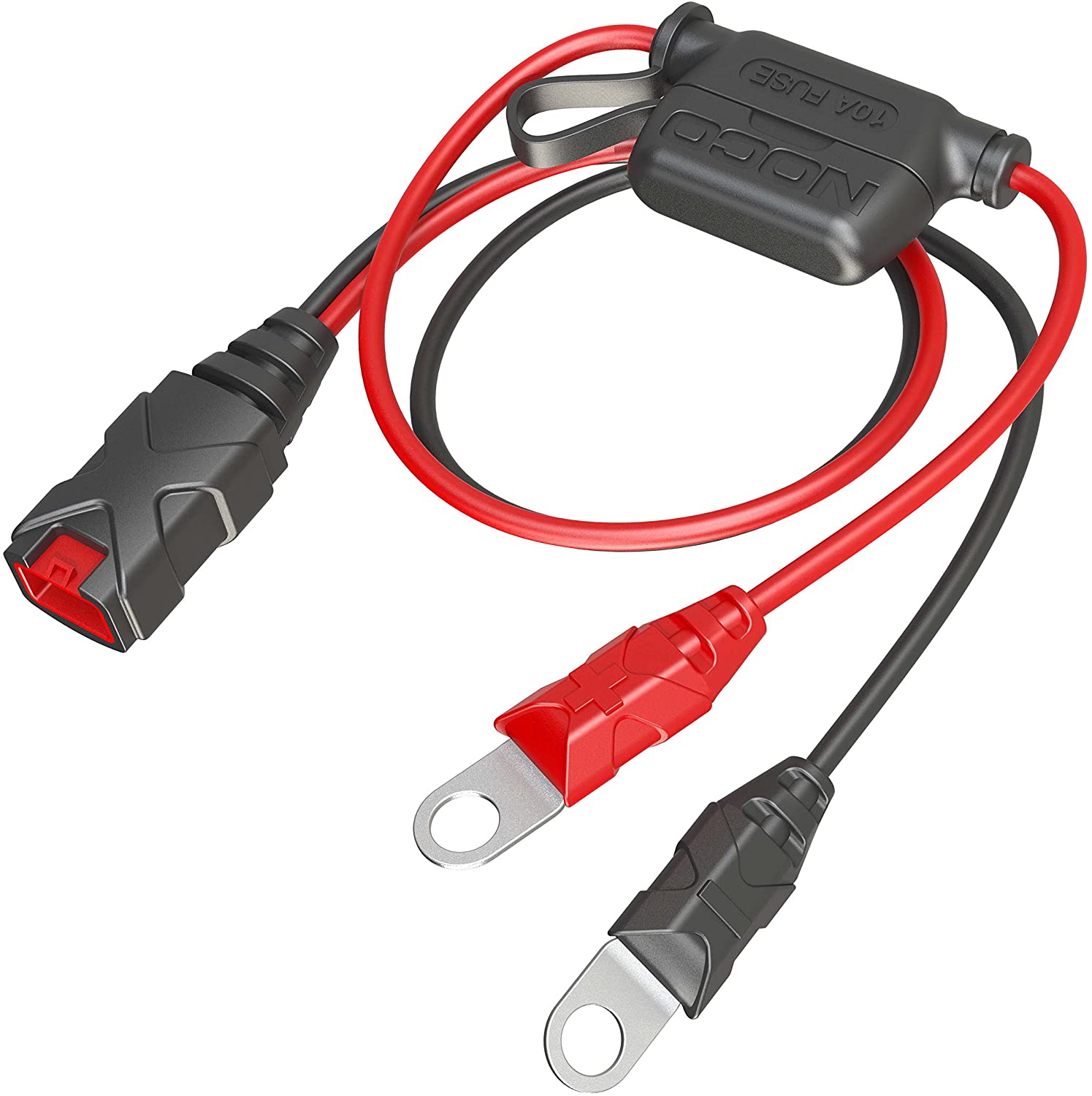 NOCO GC002 X-Connect M6 Eyelet Terminal Accessory for Genius Smart Battery Chargers, black/red - Image 3
