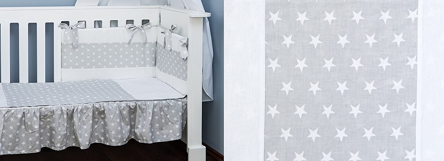 Vizaro, Baby duvet cover, pillowcase for LEDICANT 70 x 140 cm, 100% cotton, dim. 100 x 135 cm, 30 x 60 cm made in the EU - Image 2