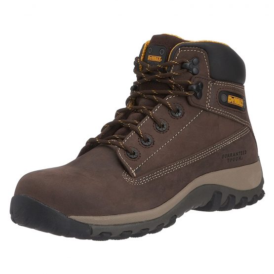 DeWalt DWF-50062-104-9 Hammer Men's Safety Boots, Brown, Size 9 Uk