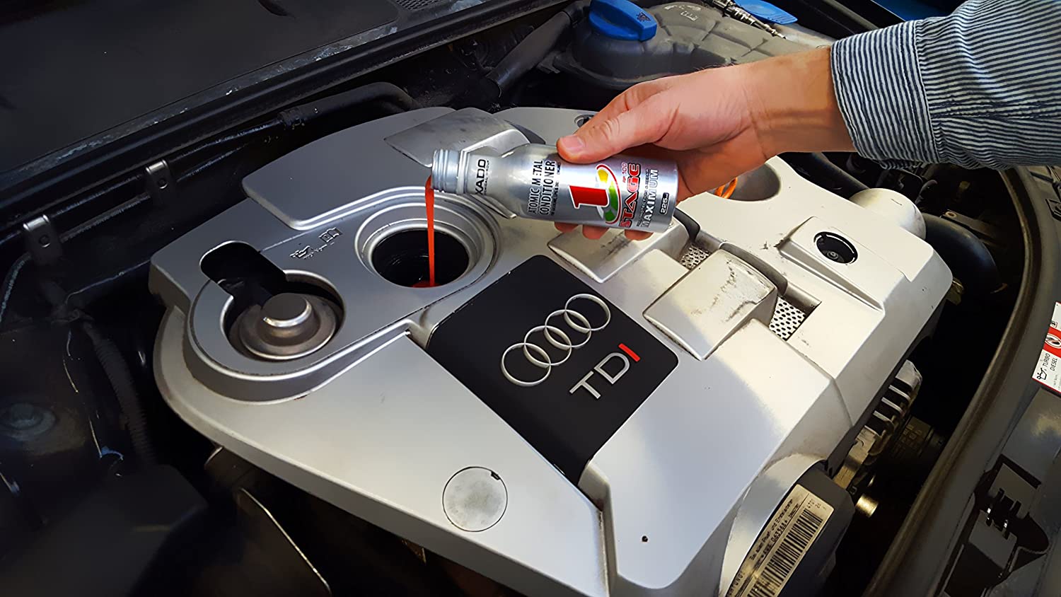 XADO Motor Oil Additive Metal Conditioner Engine Treatment - Wear Protection & Rebuilding of Worn Metal - Cars Vans Trucks - Maximum RF 100 1 Stage - Image 3