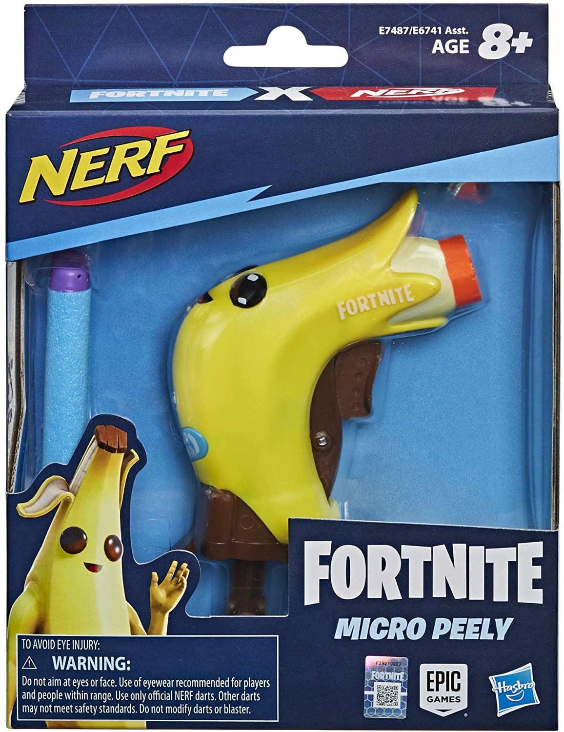 nerf microshots fortnite peely