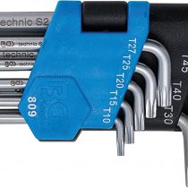 BGS 809 | L-Type Wrench Set | short | T-Star tamperproof (for Torx) T10 - T50 | 9 pcs.