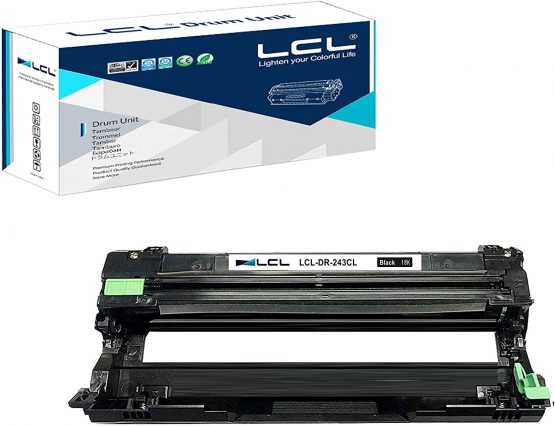LCL Compatible Drum for Black DR-243 DR243 DR243CL DR-243CL (1 Drum) Replacement for Brother HL-L3210CW HL-L3230CDW HL-L3270CDW MFC-L3710CDW MFC-L3750CDW MFC-L3770CDW MFC-L3730CDW
