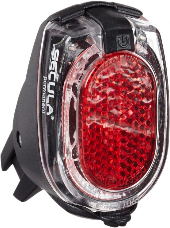 Busch & Müller Battery LED Rear Light Secula Permanent, 331/2BS