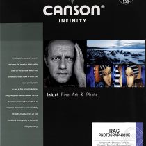 Canson Infinity Rag Photographique 310gsm,white matte inkjet paper, A2, box of 25 sheets