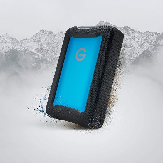 G-Technology 5 TB ArmorATD,Rugged, Shock-Proof and Water-Resistant External Hard Drive - USB-C, Thunderbolt 3, USB 3.0 , Blue - Image 3